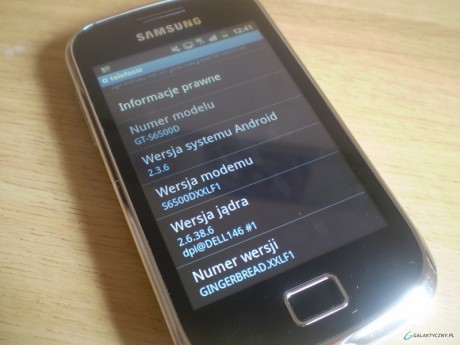 Samsung Galaxy Mini 2 - Android 2.3.6
