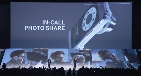 Samsung Galaxy S 4 zoom - In-call Photo Shere [źródło: Samsung Mobile]