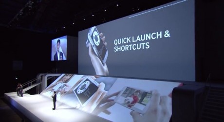 Samsung Galaxy S 4 zoom - Quick Launch [źródło: Samsung Mobile]