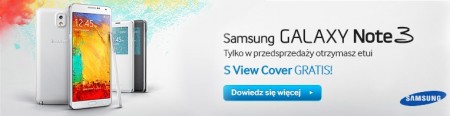 Samsung Galaxy Note 3 z S View Cover [źródło: Sferis]
