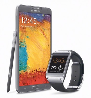 Galaxy Note 3 i Galaxy Gear [źródło: Samsung]