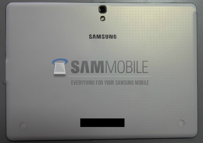 Galaxy Tab S 10.5 - tył / fot. SamMobile