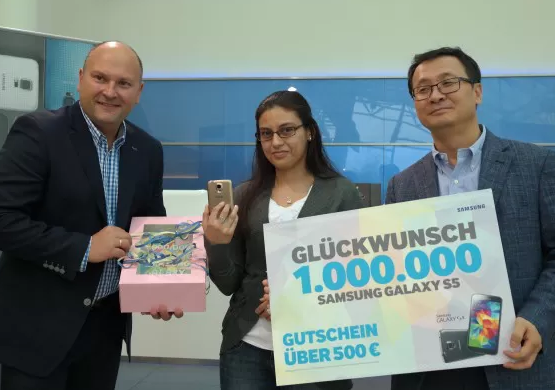 Milion sprzedanych Galaxy S5 w Niemczech
