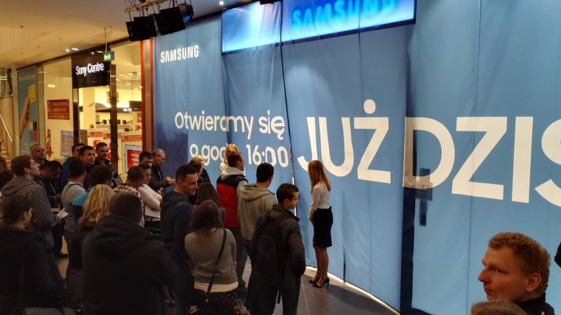 Samsung Brand Store w Kielcach - otwarcie / fot. galaktyczny.pl