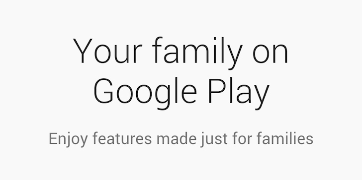 Google Play dla rodziny 