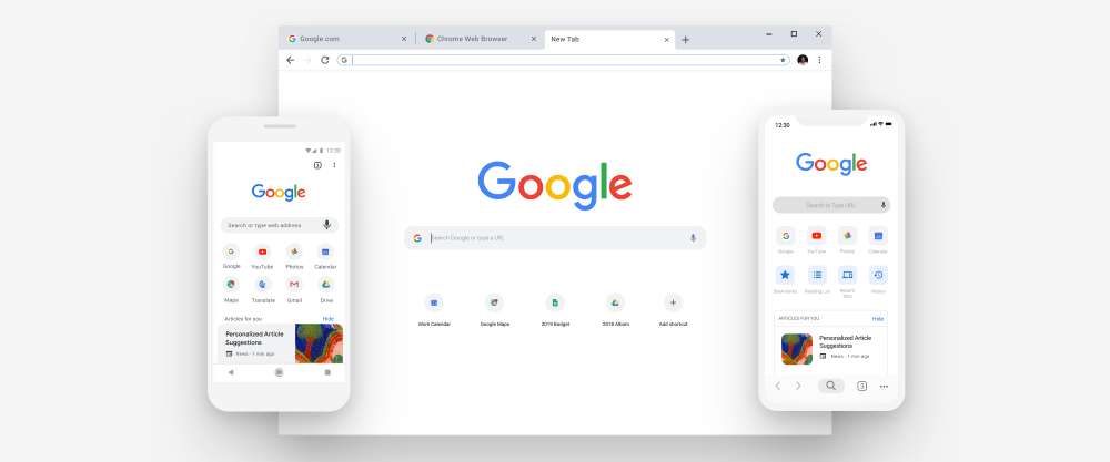 Nowy Google Chrome