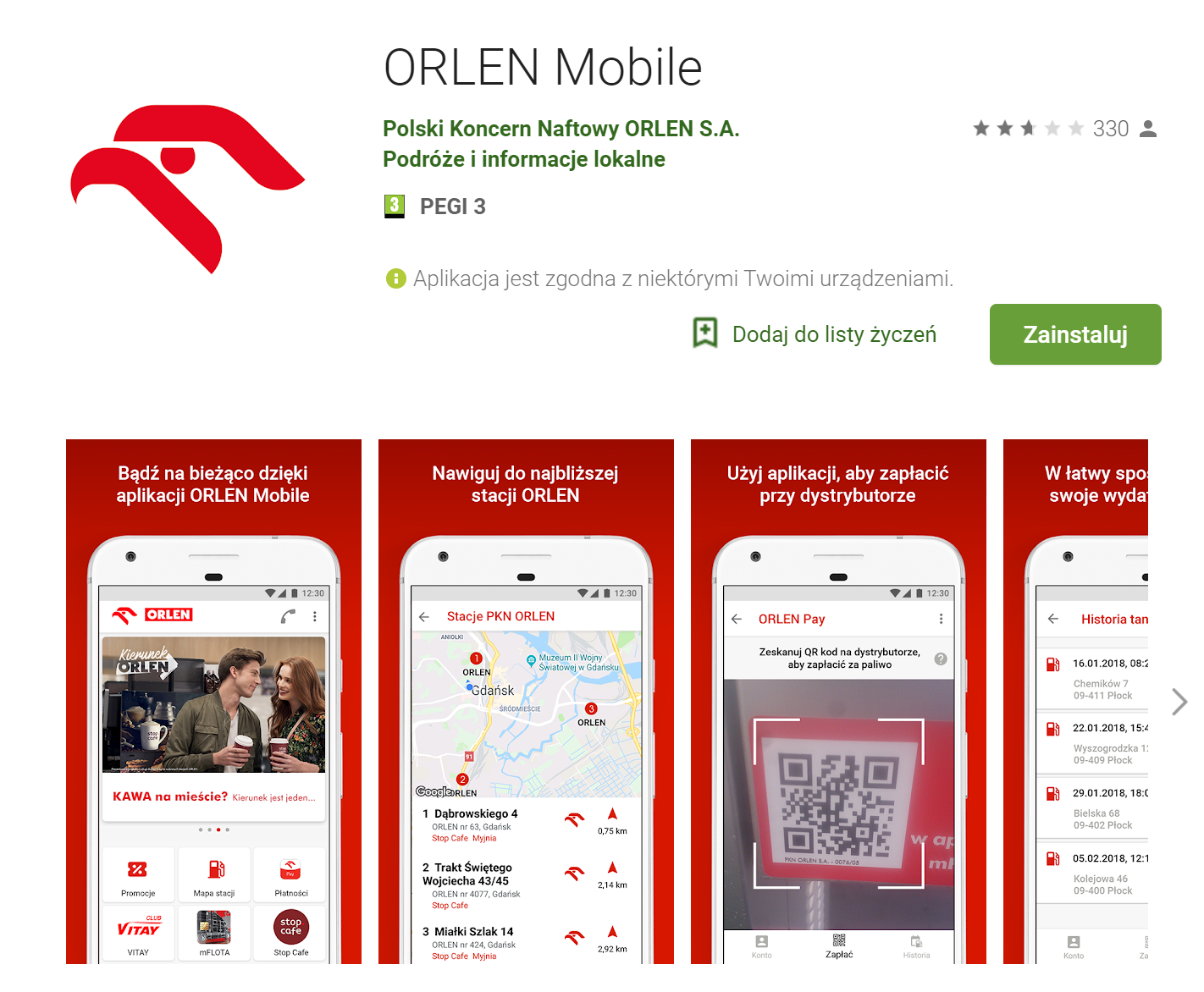 Orlen Mobile (Orlen Pay) 