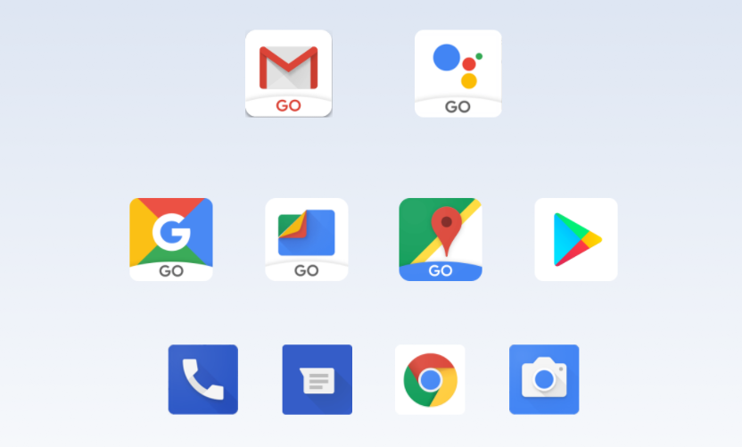 Ikony w Android Go 