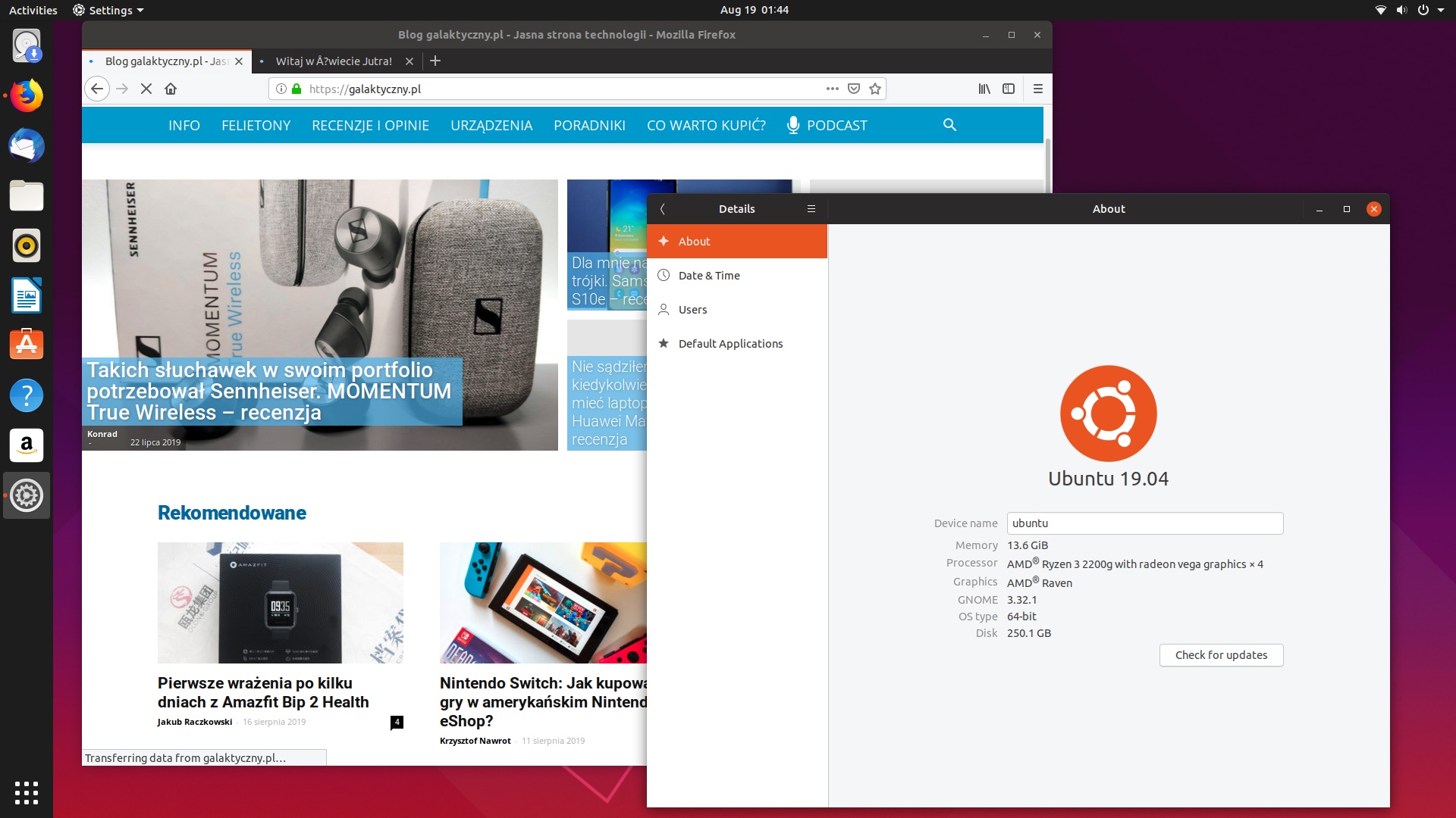 Ubuntu 19.04