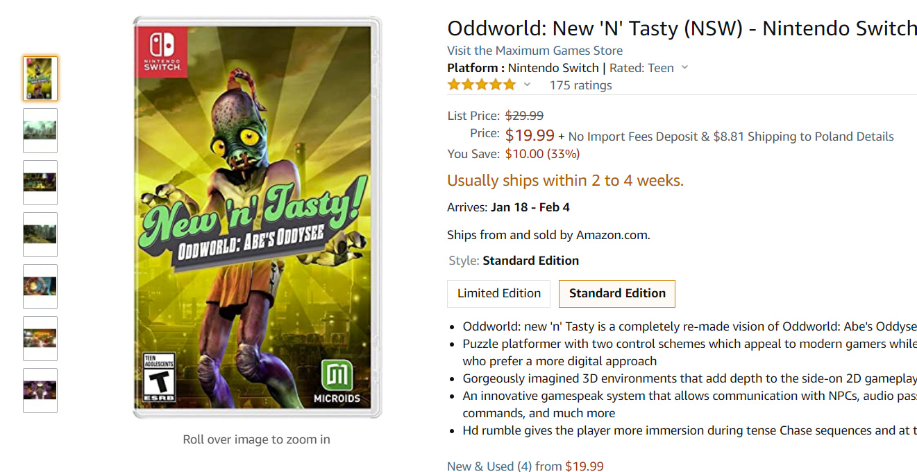 Oddworld: New 'N' Tasty
