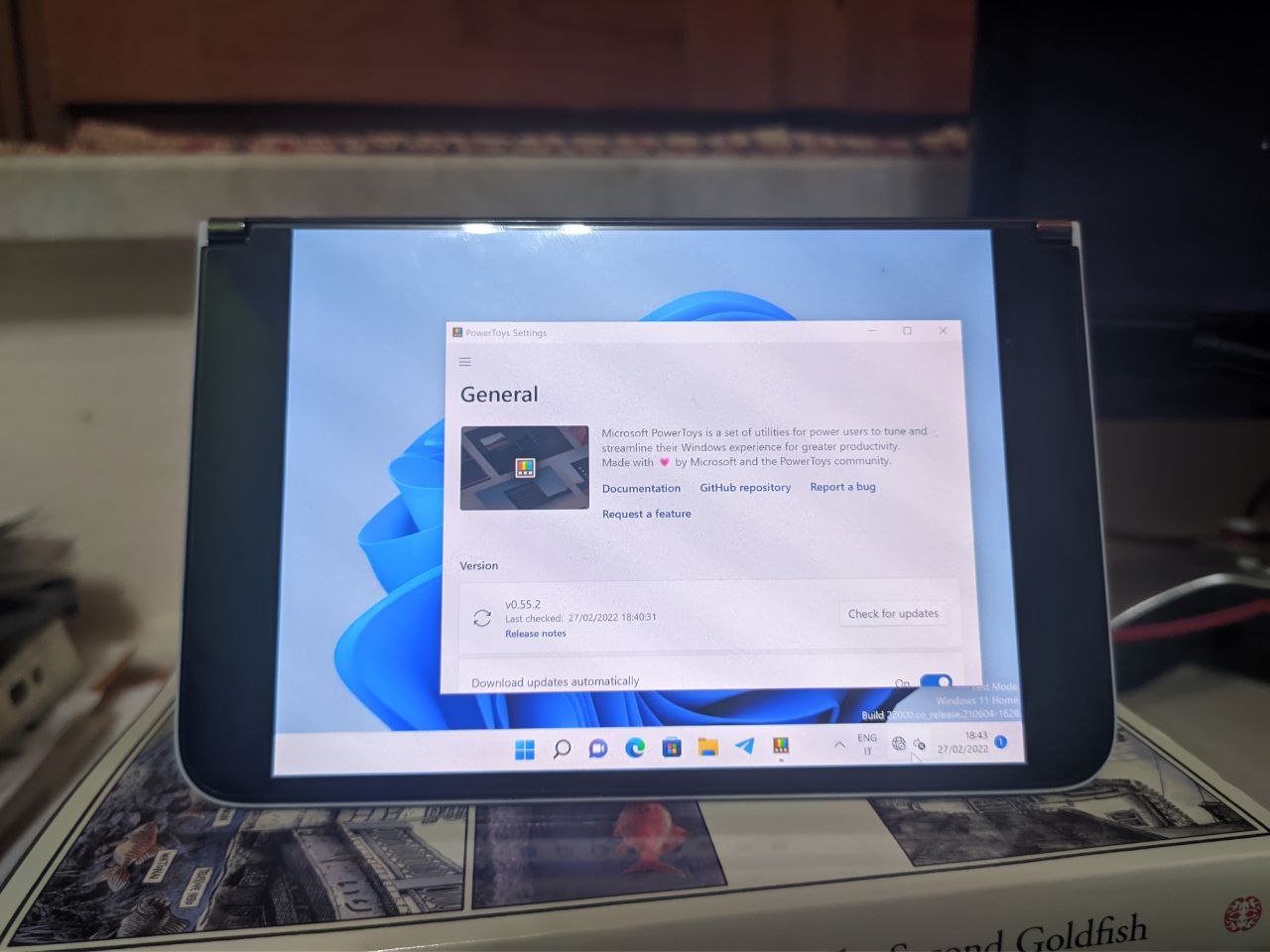 Windows 11 na Surface Duo